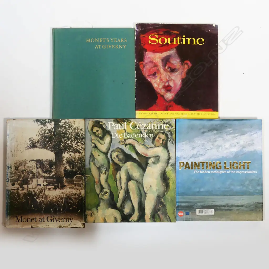 FIVE PUBLICATIONS ON FRENCH PAINTING - SOUTINE Image 1++